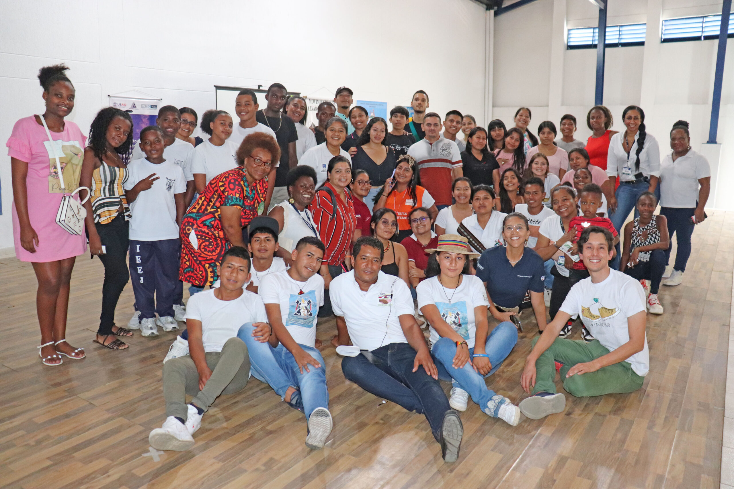 ‘Jóvenes al barrio’ jornada de rendición de cuentas del programa Jóvenes Resilientes  municipio de Caloto, Cauca.