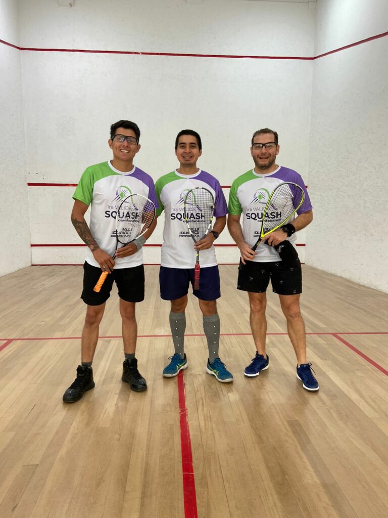 Participantes 1era Válida regional de squash 