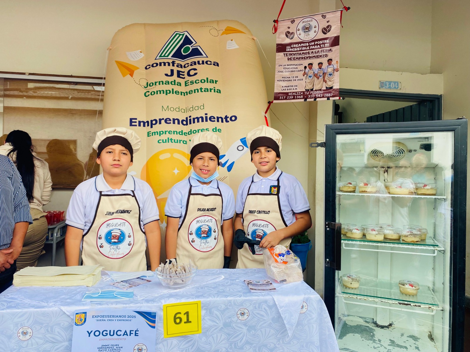 Yogu Café, el emprendimiento escolar del programa JEC que deleita con su sabor