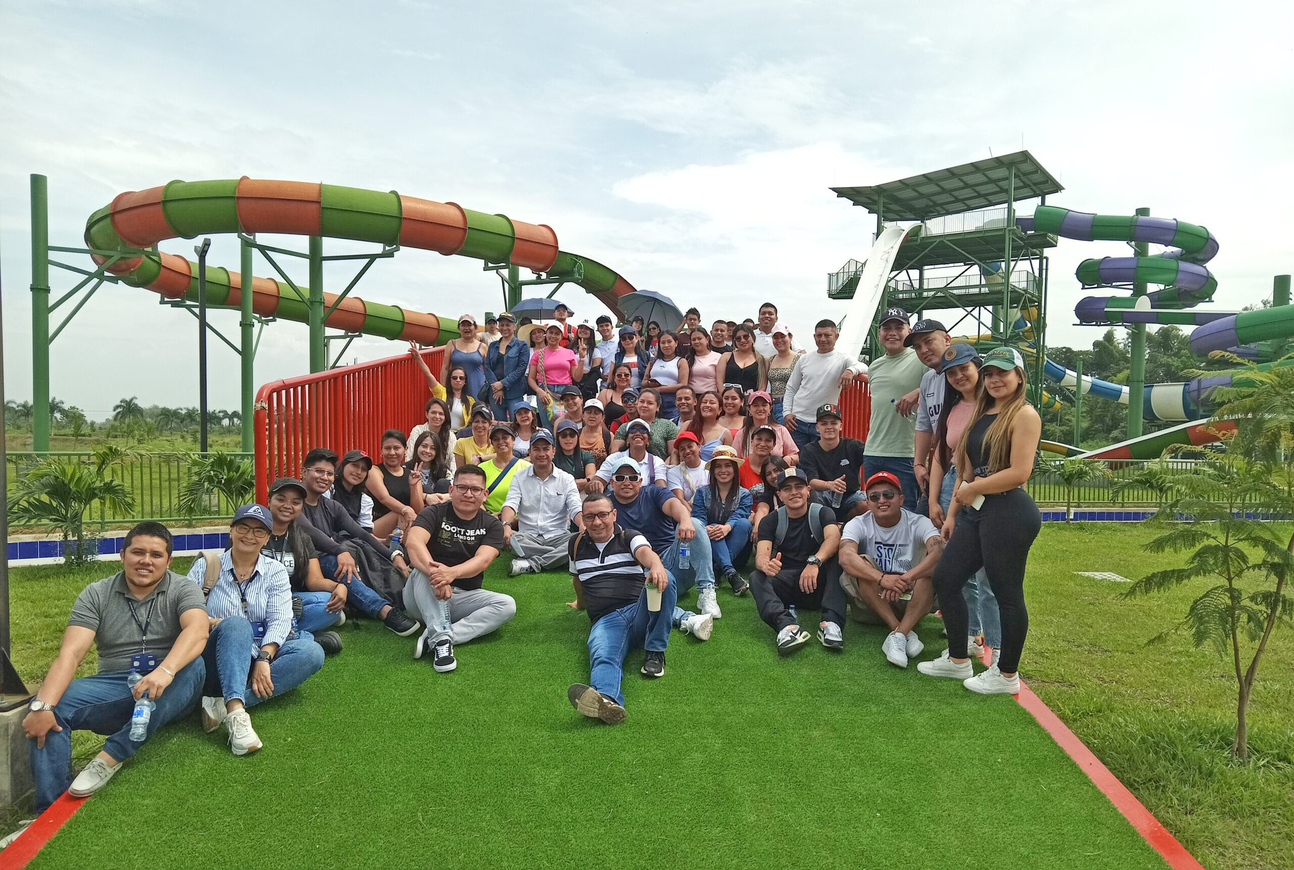 Colaboradores Comfacauca visitaron el nuevo Centro Recreativo en el norte del departamento