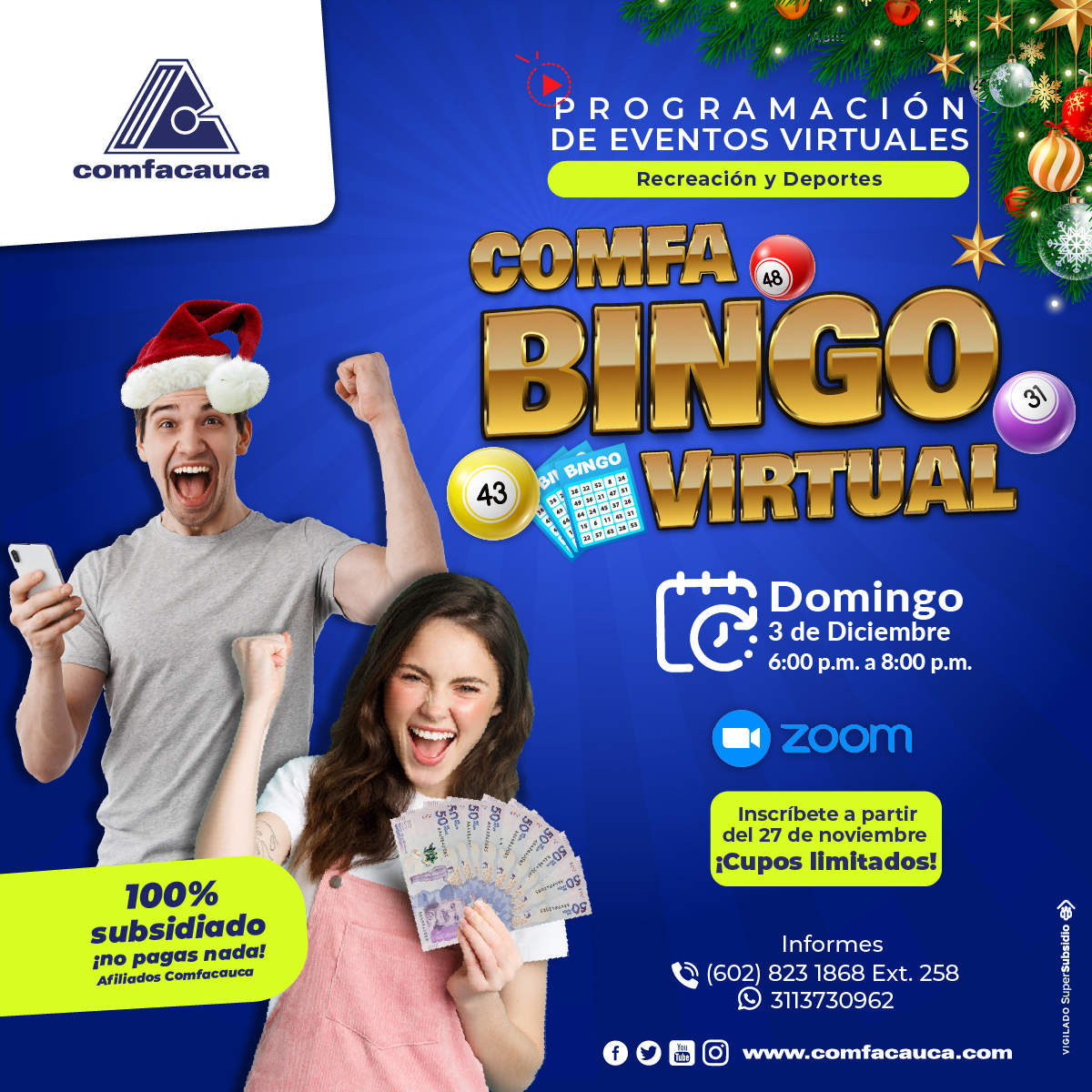 Contacto Bingo Virtual