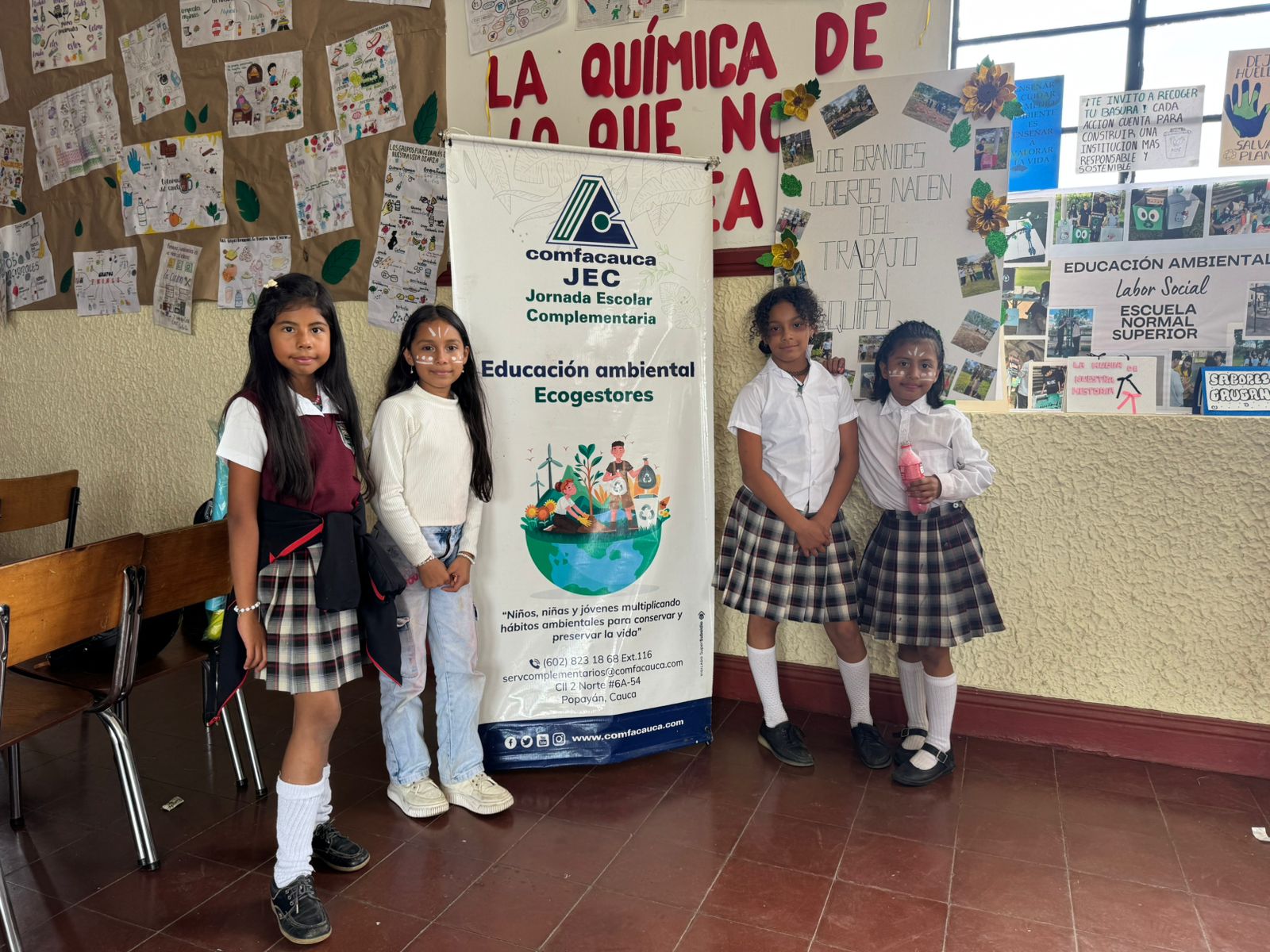 Transformaciones sociales en la I.E. Normal Superior gracias al programa Jornada Escolar Complementaria de Comfacauca