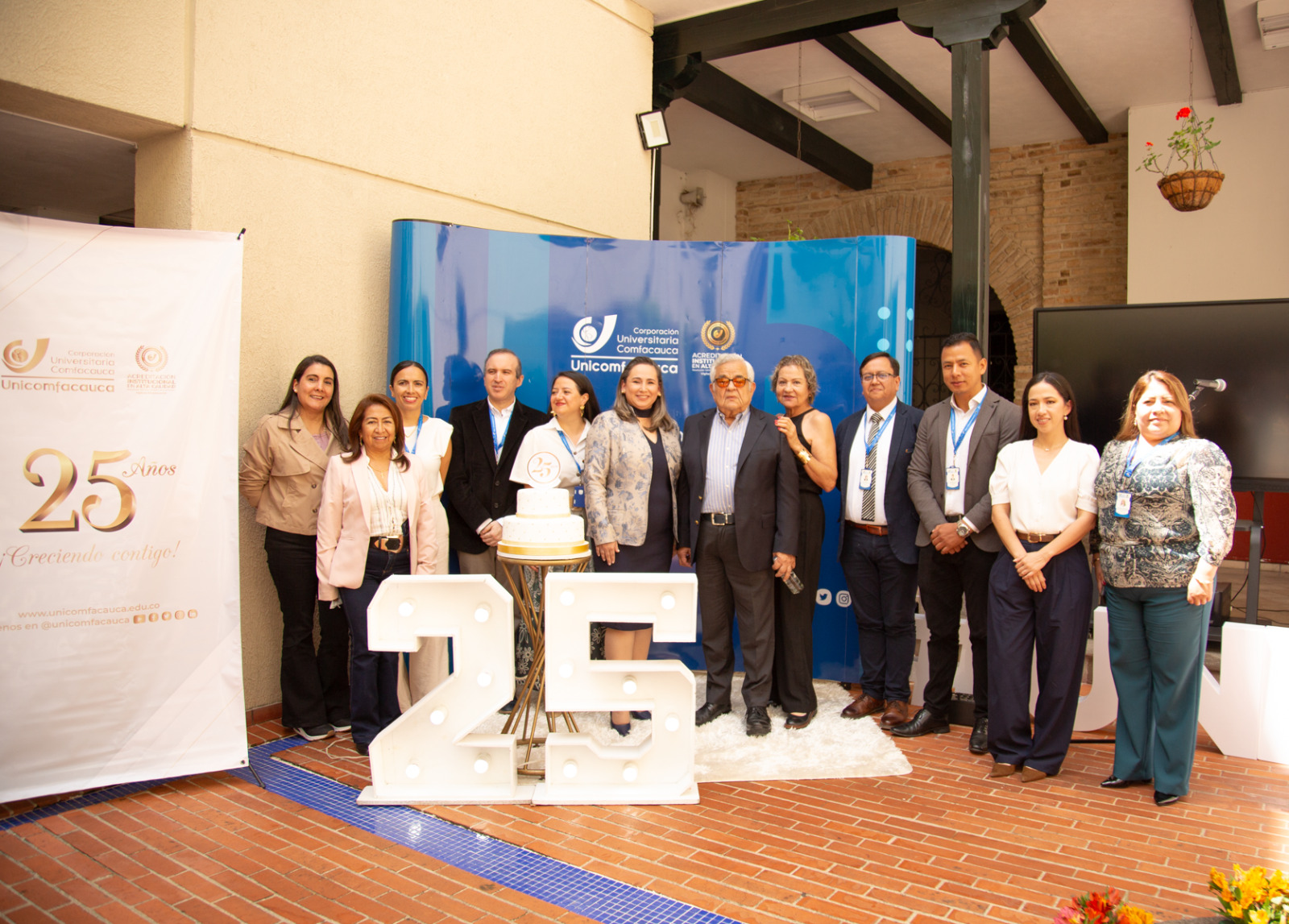 Unicomfacauca celebra 25 años formando profesionales y construyendo región