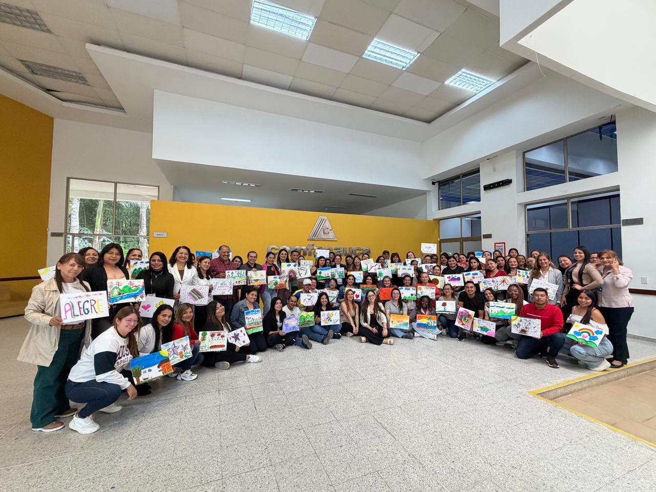 Comfacauca celebró el día de la secretaria y secretario con actividades de bienestar y desarrollo personal