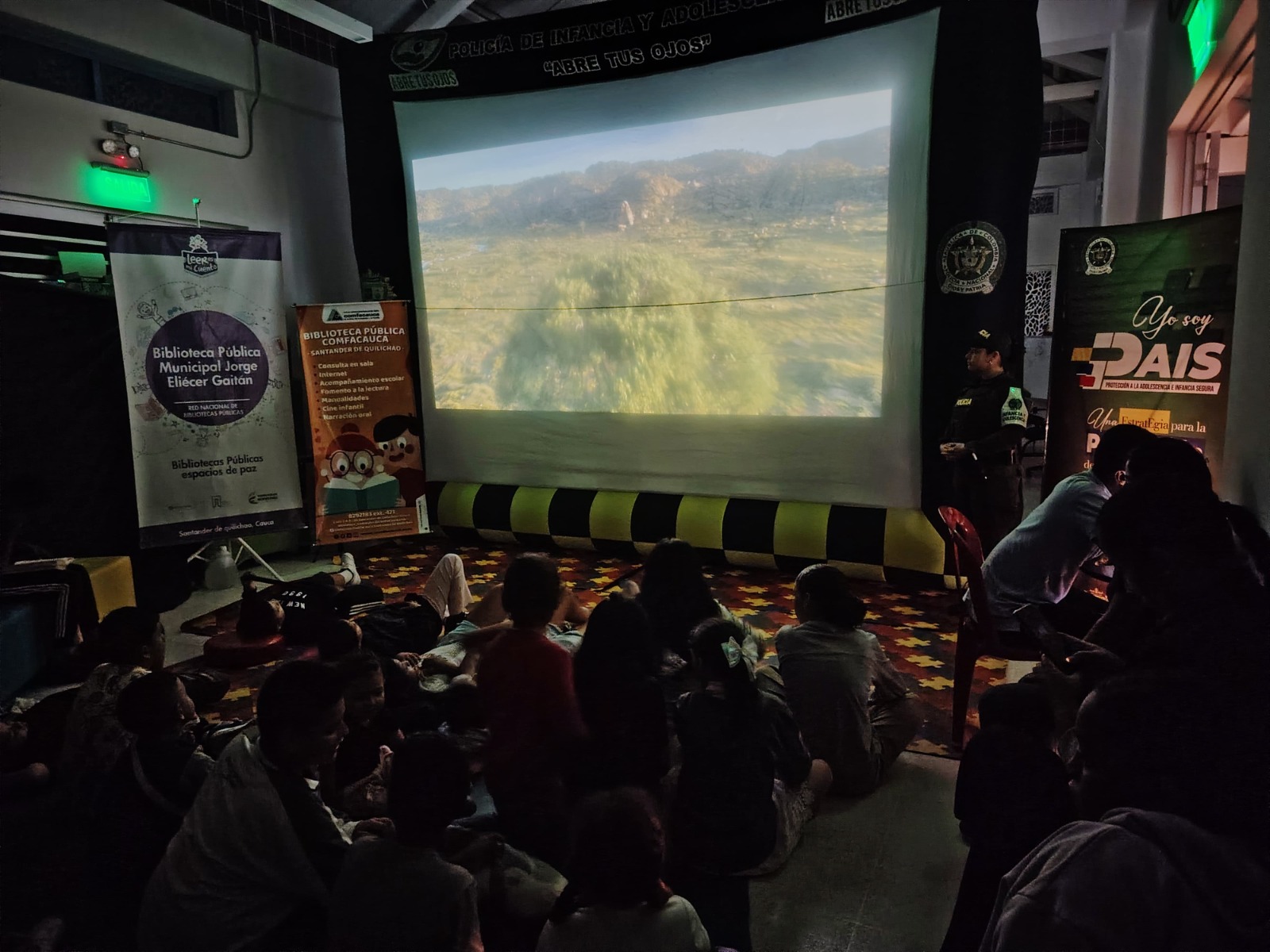 Cine en la Biblioteca: una experiencia para fortalecer la unión familiar