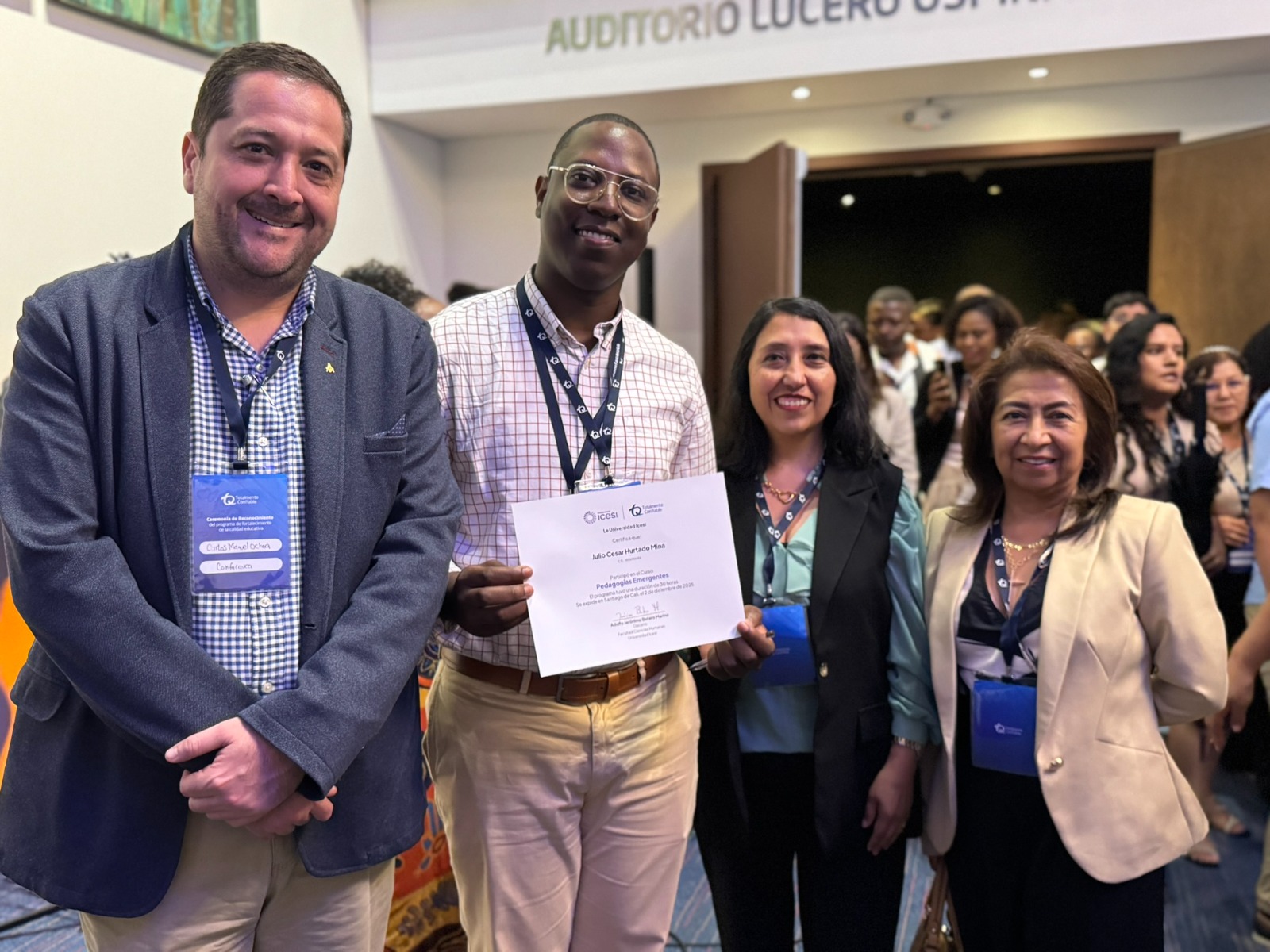 Colegio Comfacauca Puerto Tejada recibe destacado reconocimiento en fortalecimiento educativo