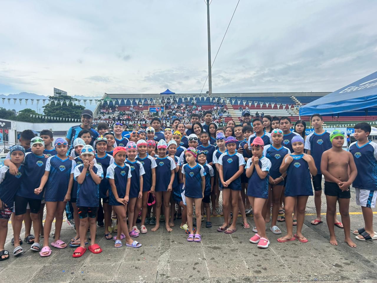 Esfoder Comfacauca cierra un año de triunfos y consolidación en la natación regional y nacional