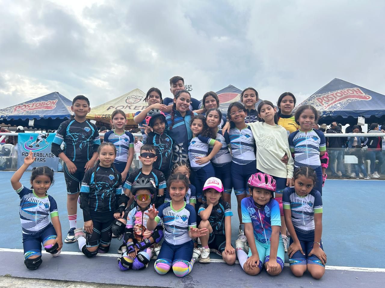 Delegación de Patinaje Esfoder Comfacauca participó en el I Festival de Diamantes del Patín