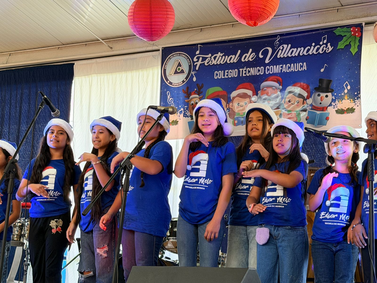 Una jornada de talento, disciplina y amor, XVII Festival de Villancicos Colegio Técnico Comfacauca