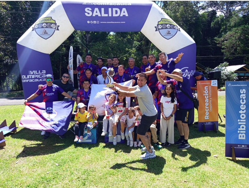 Equipo Rosas se coronó campeón del Torneo de Fútbol 7 Intercolonias de Comfacauca