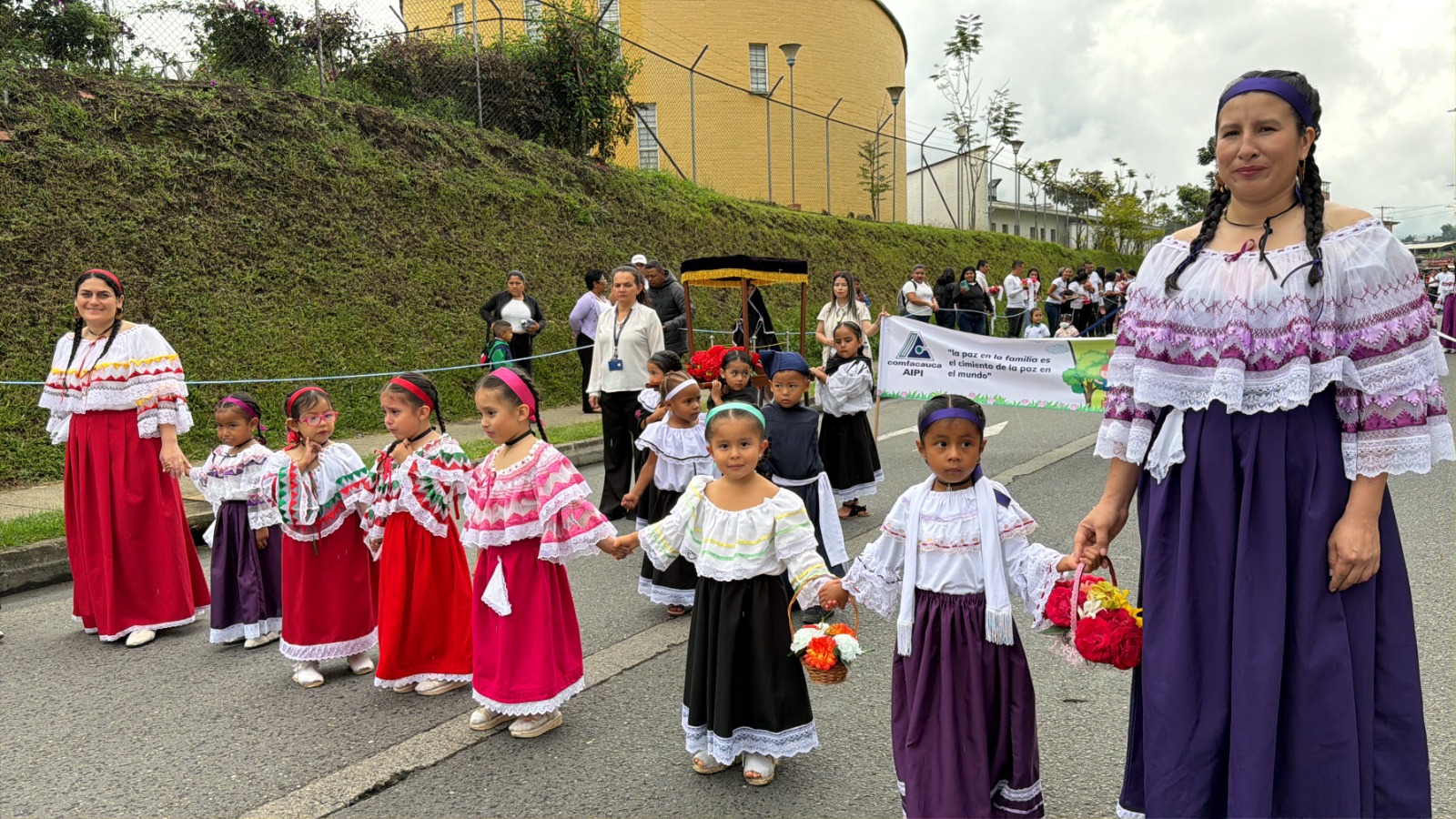 Desde la primera infancia Comfacauca mantiene viva la esencia de la Semana Santa