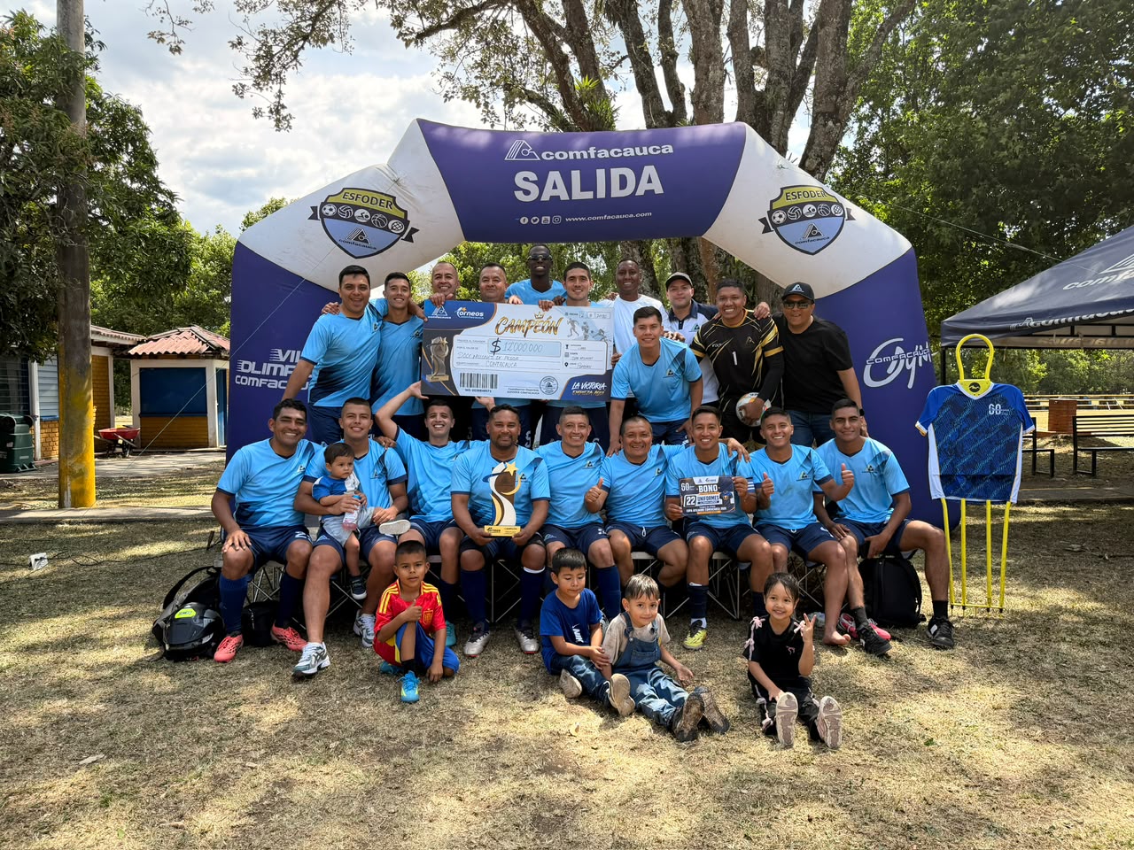 Comfacauca se quedó con el título de la Copa de Fútbol de Afiliados 2026