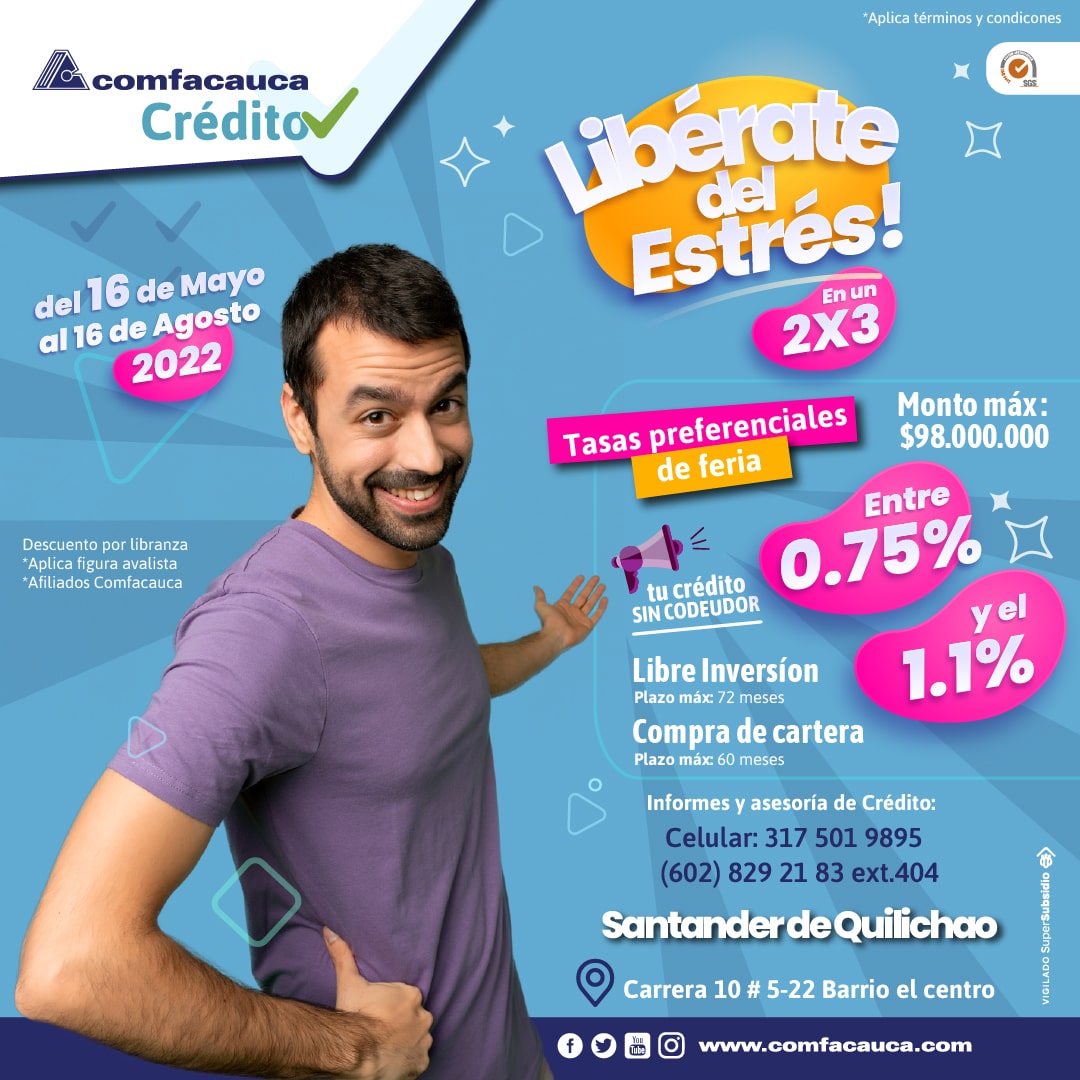 Feria de crédito Santander de Quilichao » Comfacauca